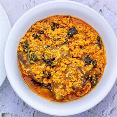  Egusi Soup:  A Delectable Aromatic Symphony of Ground Melon Seeds and Spicy Savory Flavors!