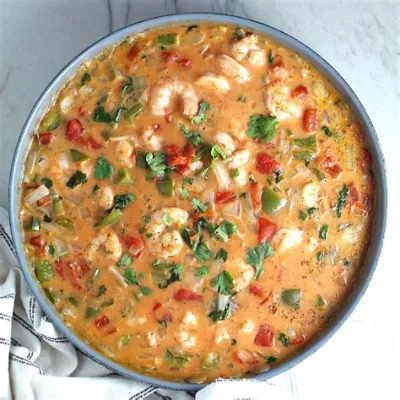  Moqueca de Camarão: A Delightful Fusion of Creamy Coconut Milk and Spicy Peppers!